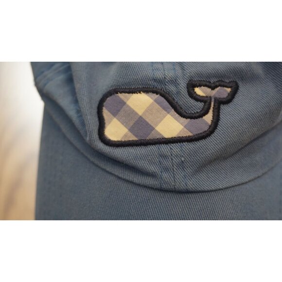 Vineyard Vines Blue Whale Logo Baseball Cap Adjustable - Picture 12 of 13